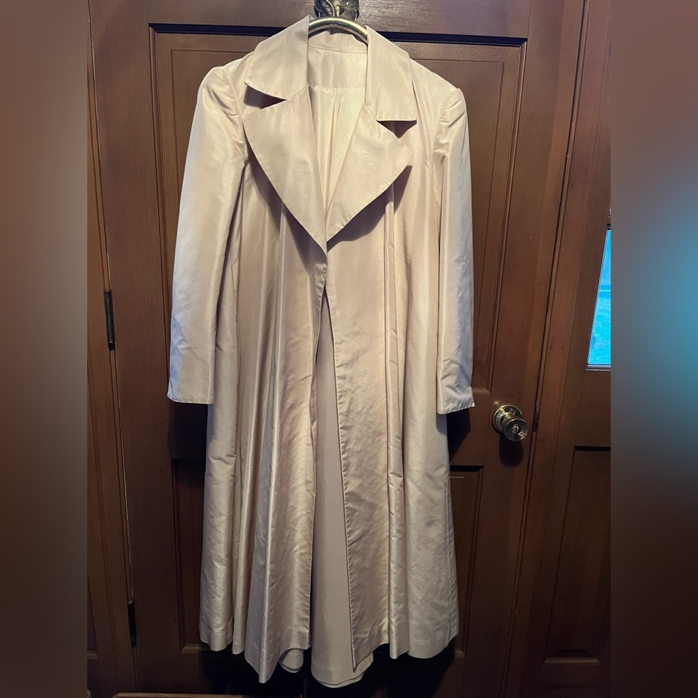 Silk Evening Coat